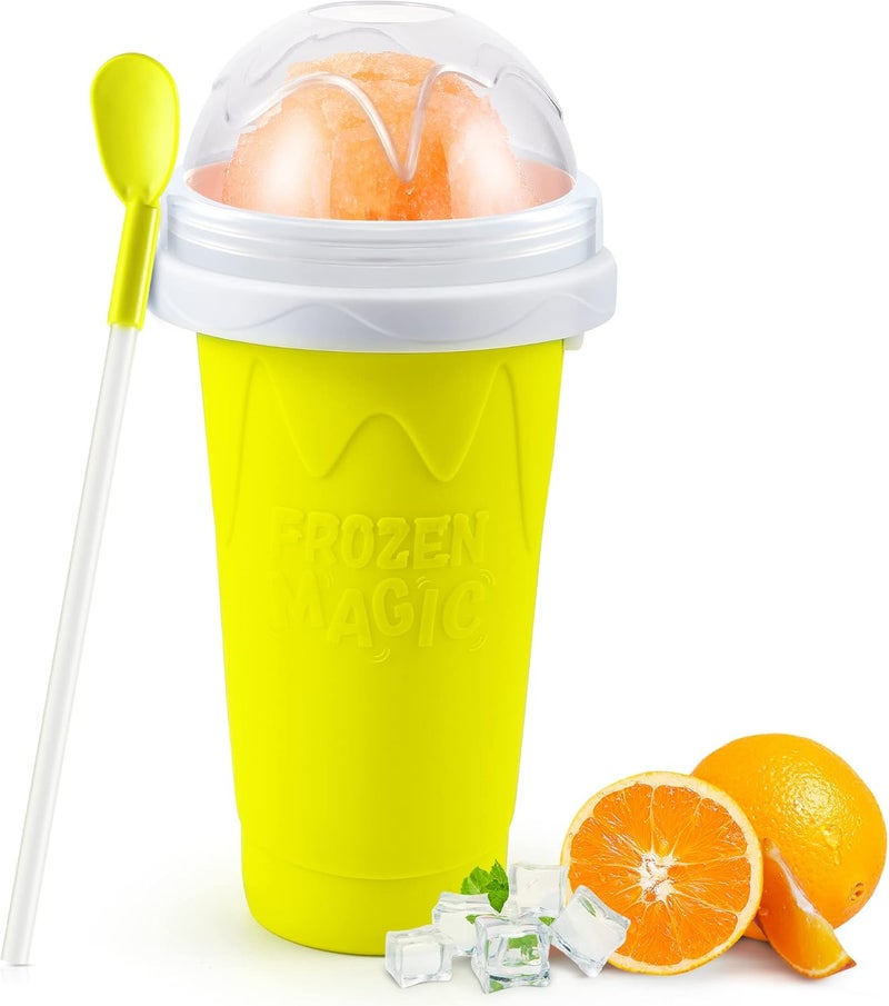 RELPOM Slushie Cup, Magic Frozen Slushy Maker Cups, Cool Stuff Things Gadgets, Stocking Stuffers White Elephant Gifts Party Favors, Christms Classroom Gifts and Prizes for Boys Girls Teens Students - Image 1